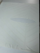 Polyamide Knitted Abstract White Fabric