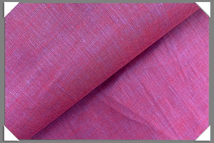 Fuchsia Linen Fabric - Fuchsia, 58/60" Width