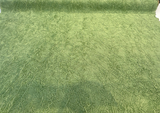 Compressed Green Avocado Crushed Pleated Polyester Fabric - Pleated, 46" Width (1 Yard)