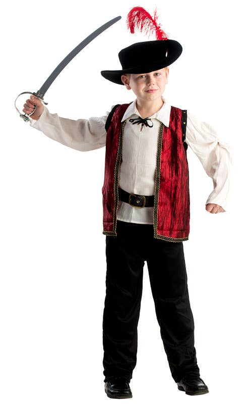 Courageous Musketeer Costume - Kids
