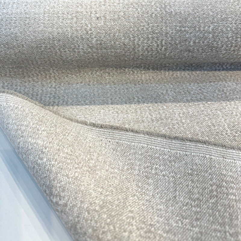 Mandrake Platinum Chenille Fabric - Soft Gray Upholstery, 56" Width (By The Yard)