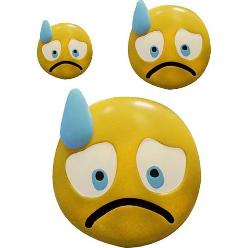 Embarrassed Emoji Chocolate Mold