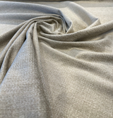 Mandrake Oatmeal Chenille Upholstery Fabric - Oatmeal Beige Cream Brown, Chenille Texture, 56" Width (1 Yard)