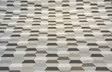 Sunbrella Precise Buff Solution Dyed Acrylic Fabric - Buff Geometric Print, 54" Width (1 Yard)