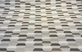 Sunbrella Precise Buff Solution Dyed Acrylic Fabric - Buff Geometric Print, 54" Width (1 Yard)