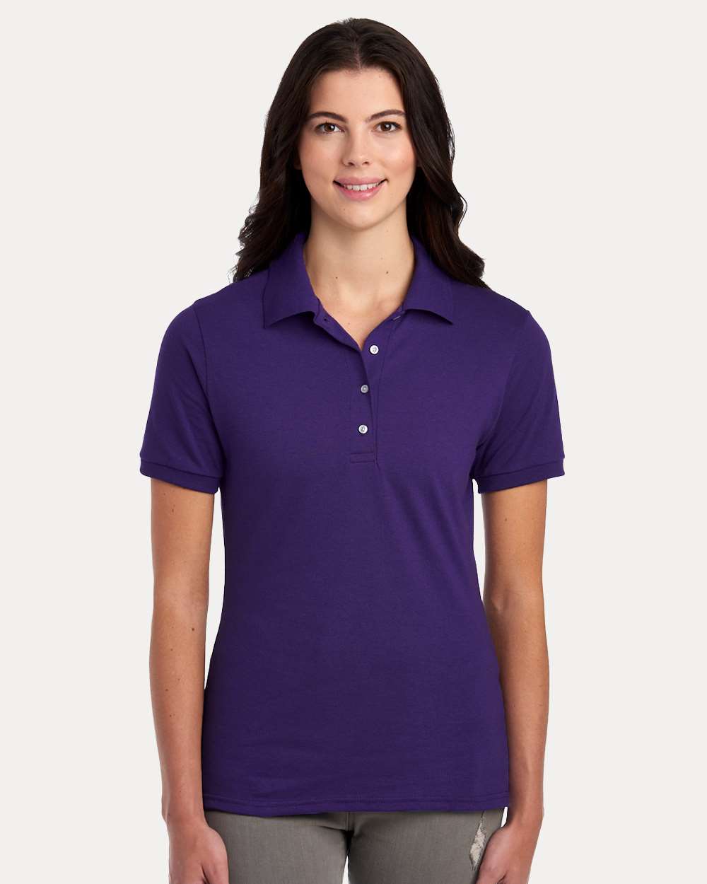 JERZEES® Women’s Dri-Power Polo Moisture-Wicking Performance T-Shirt