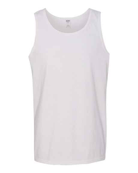 Gildan Men's Heavy Cotton Tank Top 5200 | Classic Sleeveless Cotton Shirt