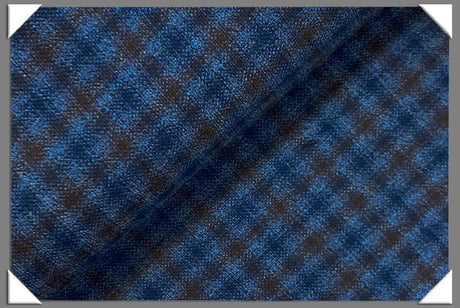 Style #7579 Blue Italian Wool Fabric - Silk/Wool Blend, Blue, 58/60" Width