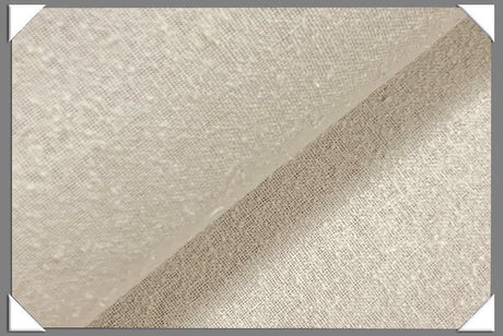 Cream Silk Noil Silk Noil Fabric - Cream, 55" Width (1 Yard)