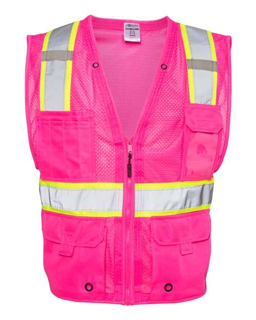 EV Series® Enhanced Visibility Multi-Pocket Mesh Vest