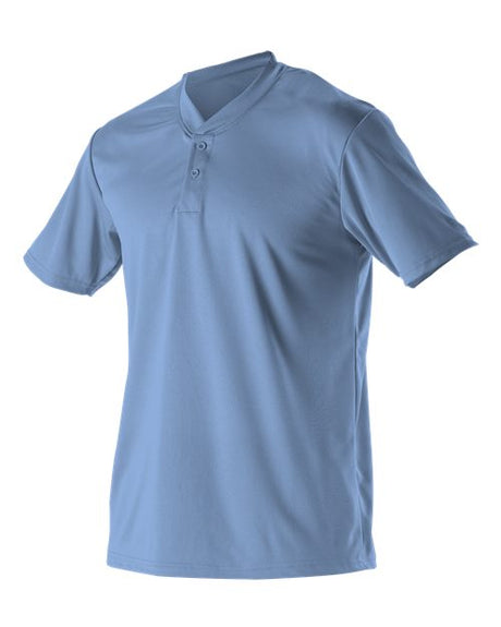 Baseball Two Button Henley Jersey