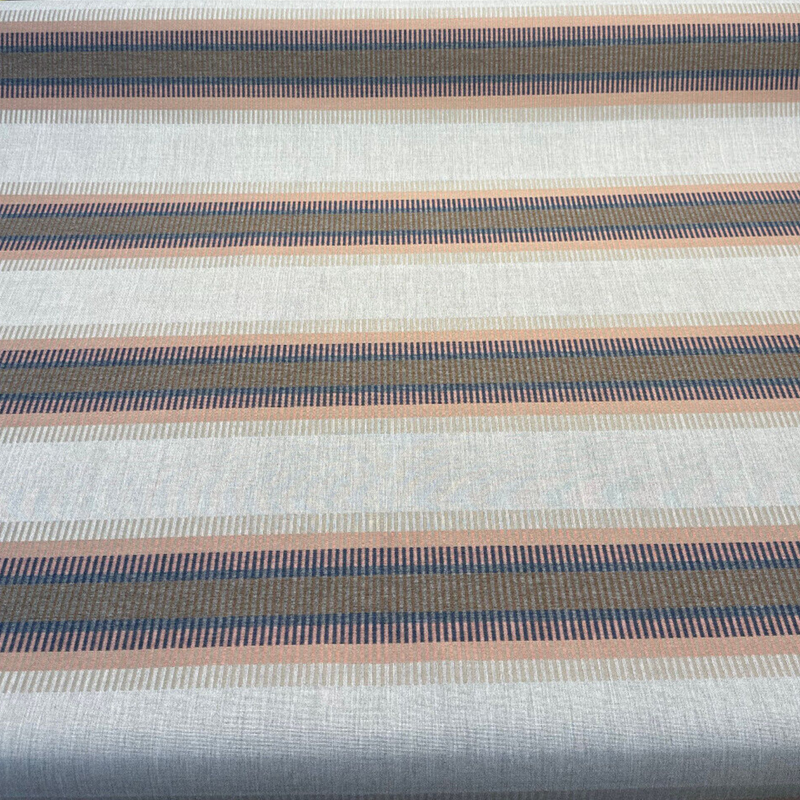 Outlaw Dawn Sunbrella Acrylic Fabric - Stripe, 50" Usable Width, 54" Width, Railroad Match, Horizontal Repeat .24", Vertical Repeat 8.98" (1 Yard)