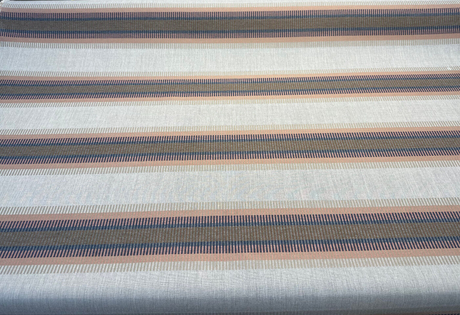 Outlaw Dawn Sunbrella Acrylic Fabric - Stripe, 50" Usable Width, 54" Width, Railroad Match, Horizontal Repeat .24", Vertical Repeat 8.98" (1 Yard)
