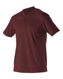 Jersey de béisbol Henley de dos botones