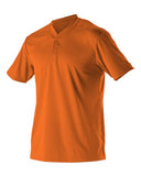 Jersey de béisbol Henley de dos botones