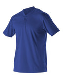 Jersey de béisbol Henley de dos botones