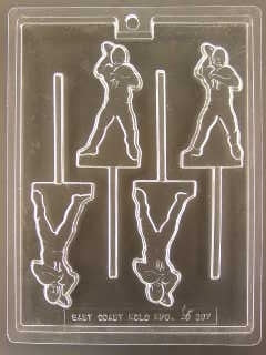 Football Quarterback Pop Chocolate Mold -ECAO297