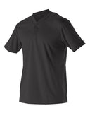 Jersey de béisbol Henley de dos botones para jóvenes