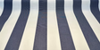 Sunbrella Acrylic Fabric - Indigo Beige Stripe Cabana, 54" Width (1 Yard)