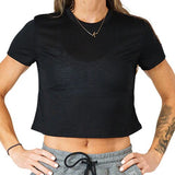 BELLA + CANVAS® Women’s Flowy Crop Short Sleeve Tee