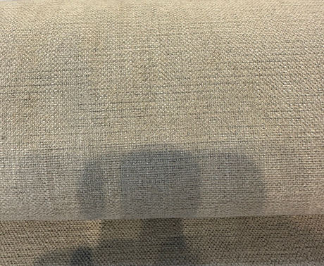 Sawyer Italian Vagatex Upholstery Drapery Fabric - Khaki Taupe Linen Look, 60,000 Double Rubs (1 Yard)
