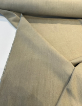 Sawyer Italian Vagatex Upholstery Drapery Fabric - Khaki Taupe Linen Look, 60,000 Double Rubs (1 Yard)