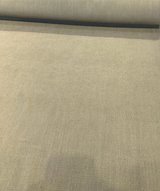 Sawyer Italian Vagatex Upholstery Drapery Fabric - Khaki Taupe Linen Look, 60,000 Double Rubs (1 Yard)