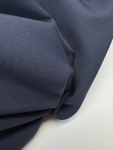 Blue Cotton Polyamide Elastane Woven