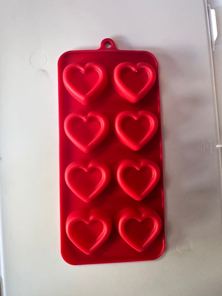 Heart Shape Silicone Mold 8 Small Hearts