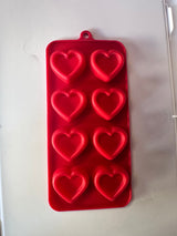 Heart Shape Silicone Mold 8 Small Hearts