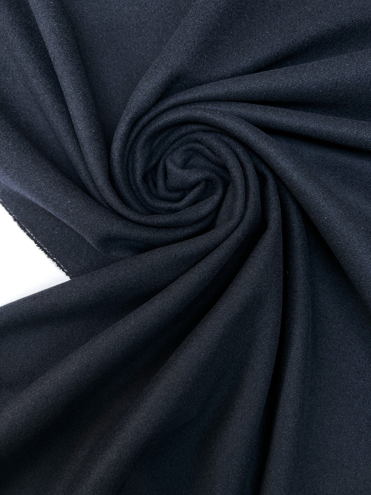 Blue Wool Coat Fabric