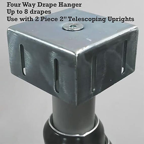 Backdrop Stand 4-Way Double Hanger