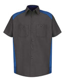 Red Kap Men's Short Sleeve Motorsports Shirt