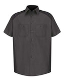 Red Kap Men's Short Sleeve Motorsports Shirt
