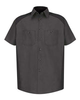 Red Kap Men's Short Sleeve Motorsports Shirt