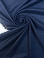 Blue Black Stretch Twill Fabric