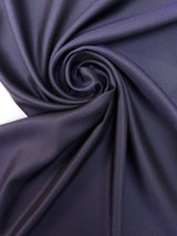 Wool Viscose Jacquard Changeant Fabric Purple Black