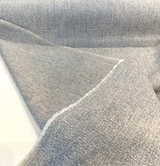 Viscaya Mist Blue Chenille Upholstery Fabric - Light Blue Mist With Hints Of White, 54" Width (By The Yard)