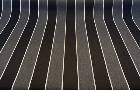 Sunbrella Peyton Granite Acrylic Fabric - Granite Black Stripe, 54" Width, 56075-0000 (1 Yard)