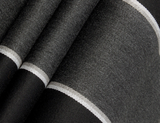 Sunbrella Peyton Granite Acrylic Fabric - Granite Black Stripe, 54" Width, 56075-0000 (1 Yard)