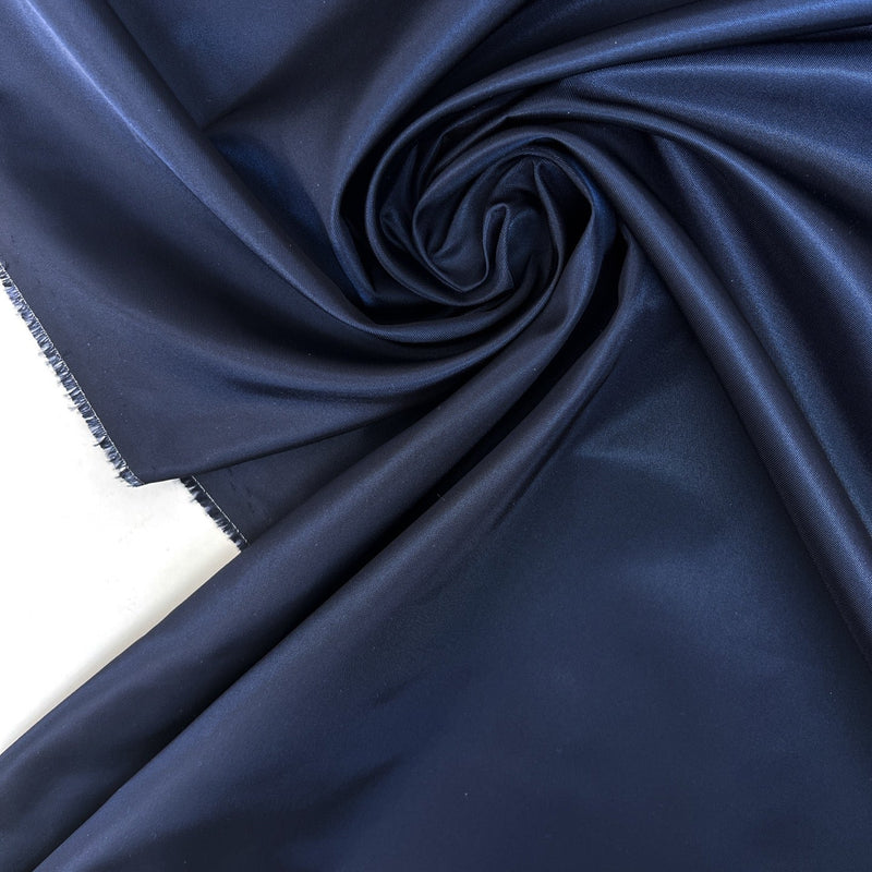 Blue Polyester Jacket Fabric
