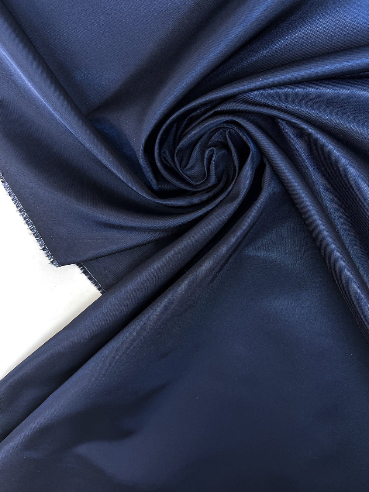 Blue Polyester Jacket Fabric