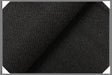 Black Wool Blend Flannel Fabric - Black, Wool Blend Flannel Fabric, 58/60" Wide (1 Yard)