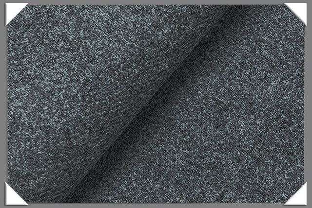 Charcoal Wool Blend Flannel Fabric - Charcoal Wool Blend Flannel Fabric, 58/60" Wide (1 Yard)