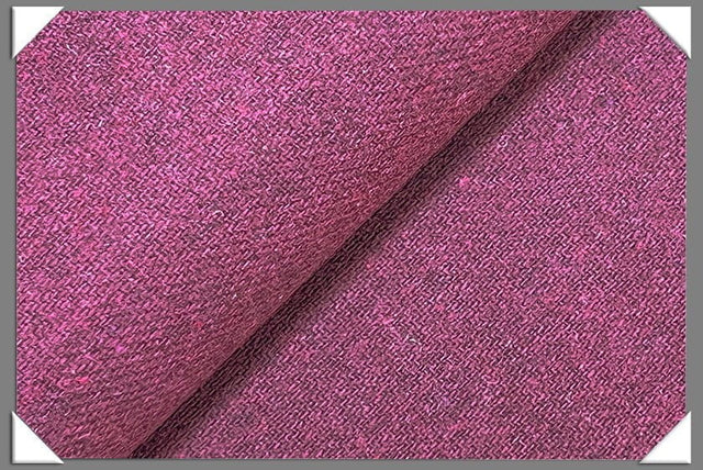 Wine Wool Blend Flannel Fabric - Wine Wool Blend Flannel Fabric, Wine, 58/60" Wide (1 Yard)