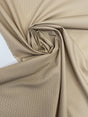Cotton Woven Geometric Print Beige