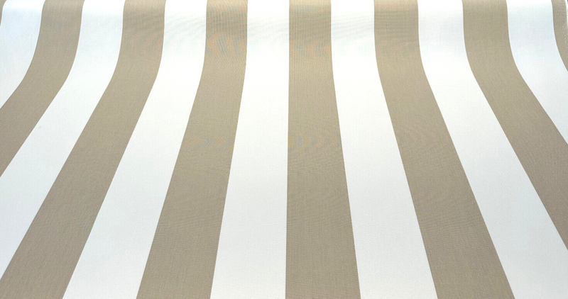 Explorer Sunbrella Acrylic Fabric - Beige Sand Stripe, 54" Width (1 Yard)