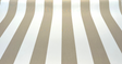 Explorer Sunbrella Acrylic Fabric - Beige Sand Stripe, 54" Width (1 Yard)