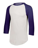 Youth Three-Quarter Sleeve Baseball Jersey
