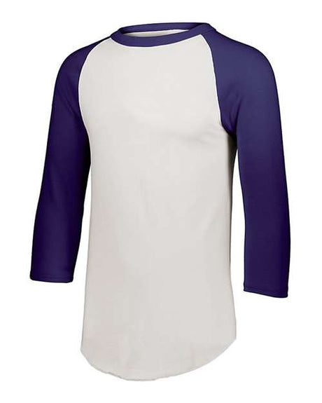 Youth Three-Quarter Sleeve Baseball Jersey